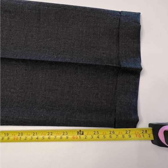 SLATES ORIGINAL FIT MEN’S WOOL CHINOS, DRESS PANTS 36” WAIST 27 ½” INSEAM GRAY - Picture 3 of 12